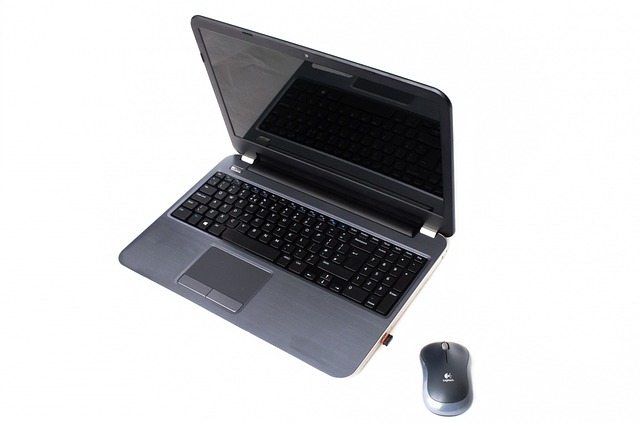 notebook s myší